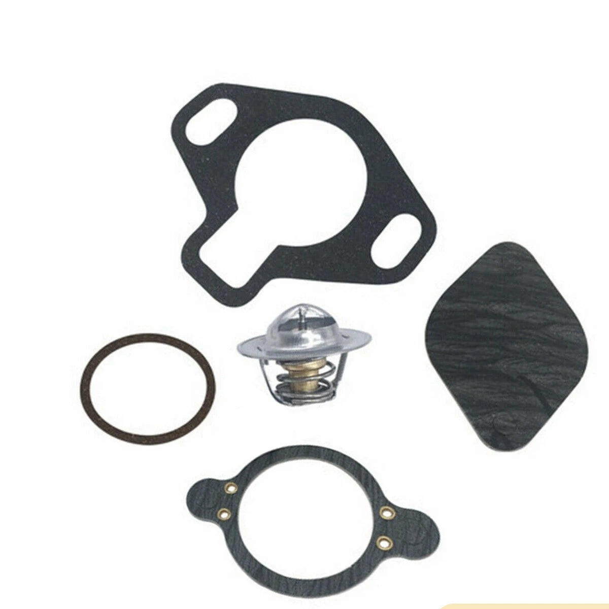 Thermostat Kit 160° for Mercruiser 4.3L V6 5.0L 5.7L 7.4L 8.2L V8 (807252Q5, 18-3647)