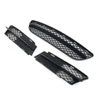 Front Lower Bumper Grilles Cover Set for BMW 3 Series E90 E91 (2006-2008)