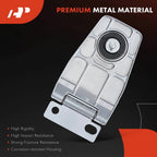 Chrome Liftgate Glass Hinge for Jeep Wrangler (1987–1995, 1997)