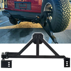 Rear Spare Tire Carrier for Hummer H2 (2003–2009) Steel Rack w/ Drop-down