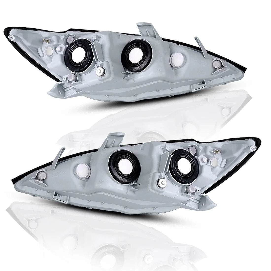 Set of 2 Front Headlight Assemblies for Toyota Camry (2005-2006)
