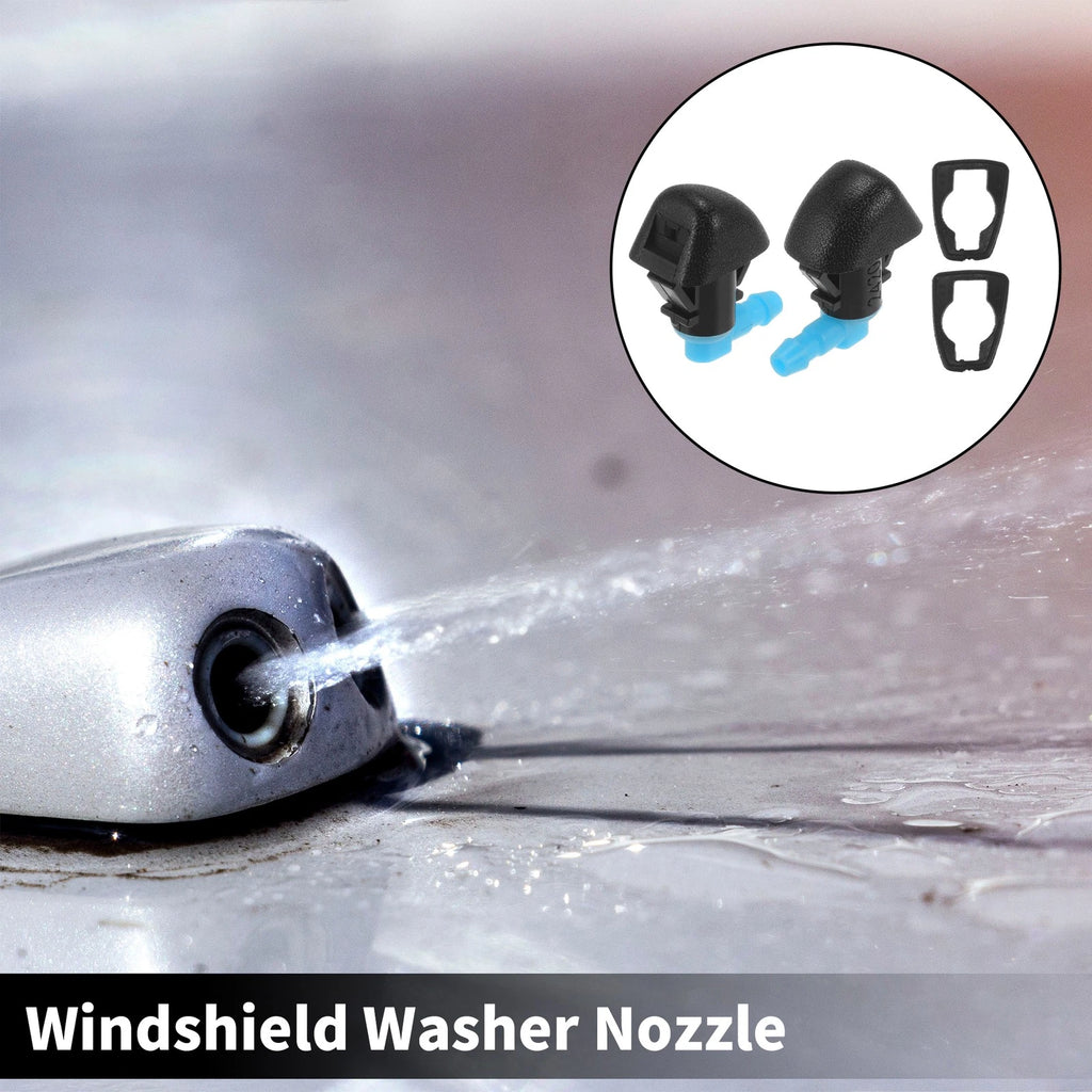 2 Pcs Front Windshield Washer Nozzle for Honda Odyssey (2011–2017) No. 76810SZAA01ZA