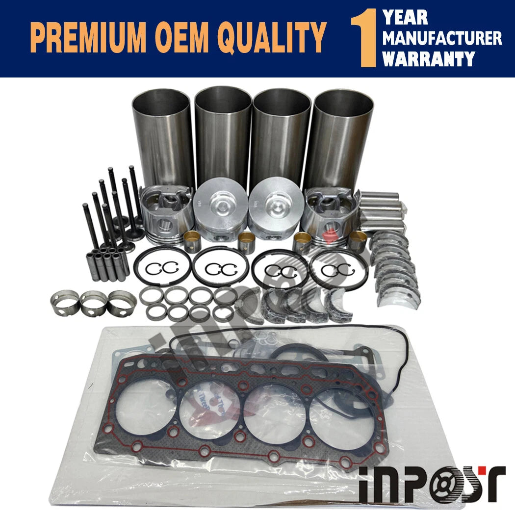 Overhaul Rebuild Kit for Yanmar Komatsu Engine (4TNV88, 4D88E-5XAB, 4D88)
