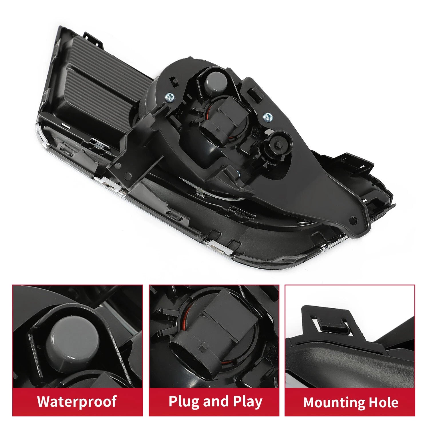 Fog Light Lamps with Chrome Bezel for Honda CR-V (2017-2019)