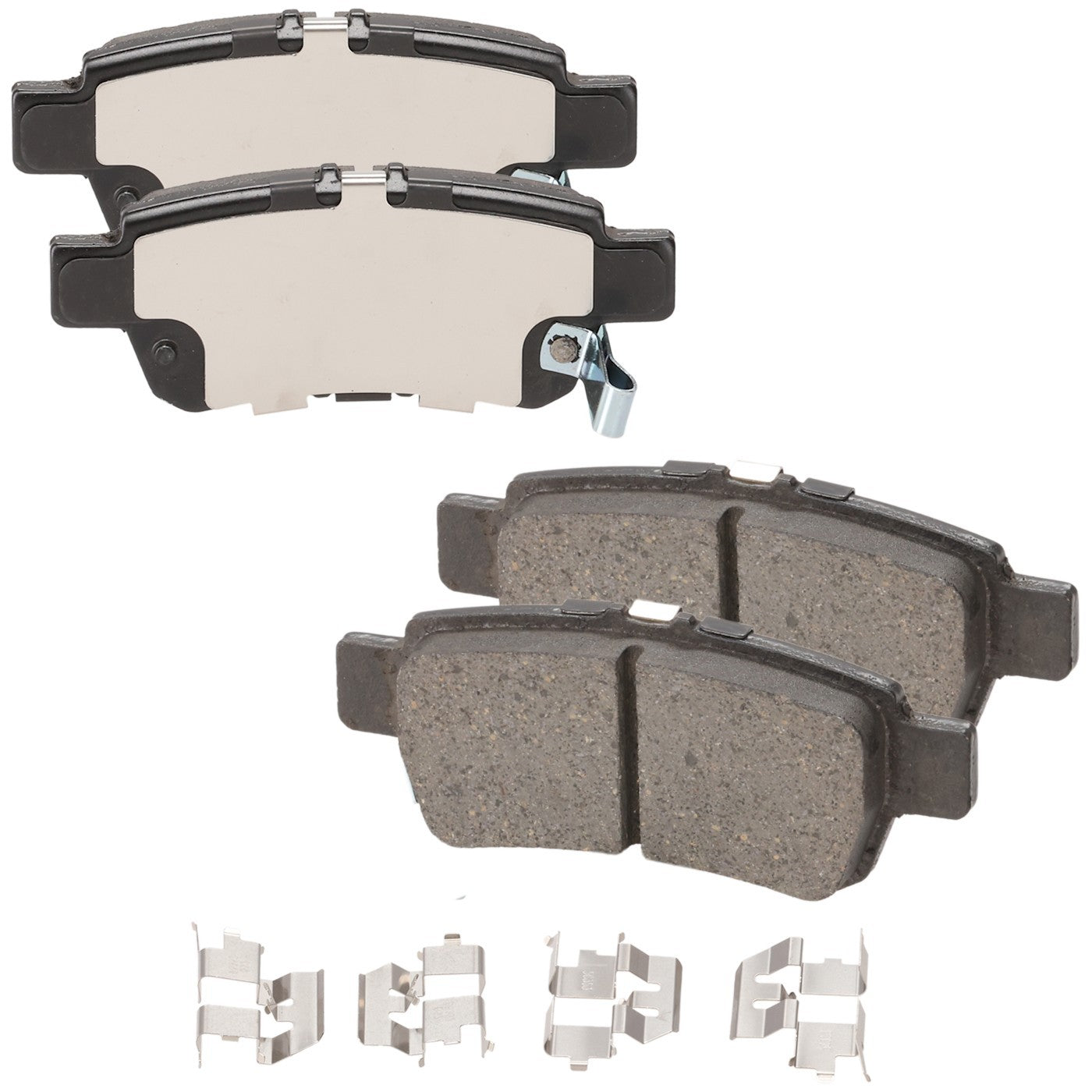 Rear Ceramic Brake Pad Set for Honda Odyssey (2005–2010)
