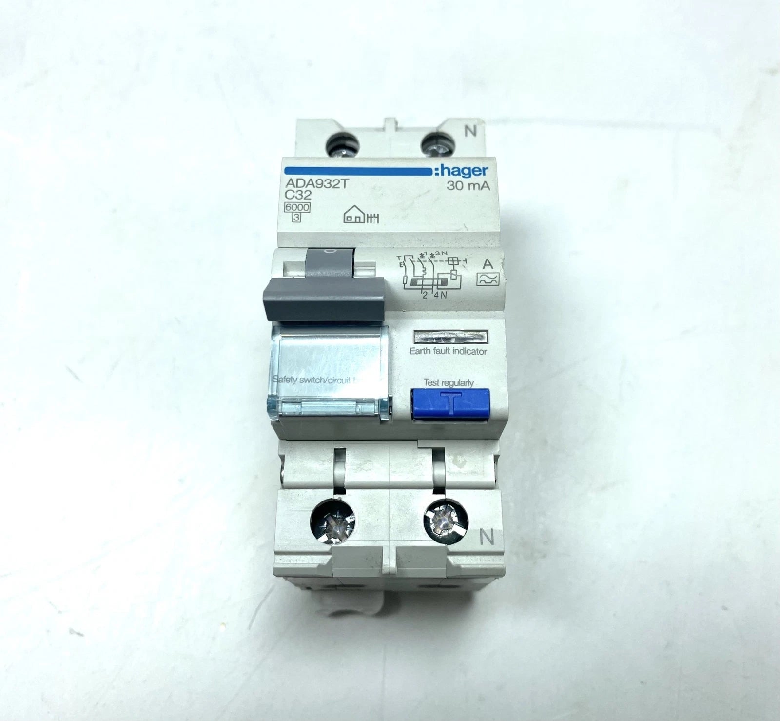 2X Circuit Breaker Switch Hager ADA932T for C32 (240V)
