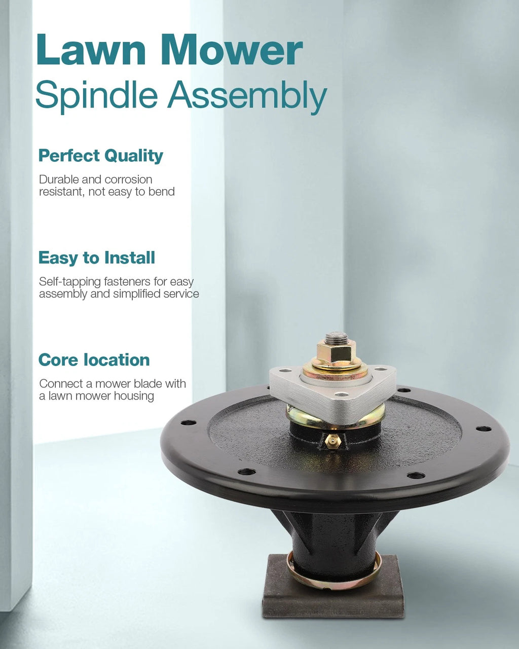 Spindle Assy 107-8504 for Toro Z Master 48 52 60 Inch Deck (400–528)