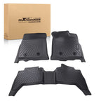 Set of 4 Waterproof Carpet Floor Mats for Toyota Tacoma Double Cab (2018–2023)