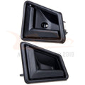 2X Door Handles for Chevy Geo Sidekick (Black Interior, Left Side)