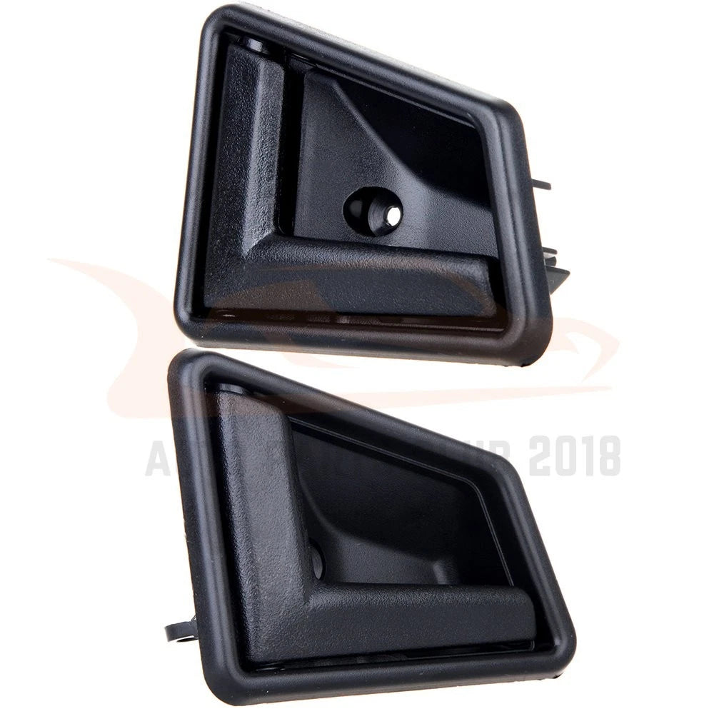 2X Door Handles for Chevy Geo Sidekick (Black Interior, Left Side)