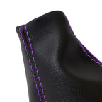 Manual Shift Boot Cover for Acura Integra (1990–1993) Purple Stitch