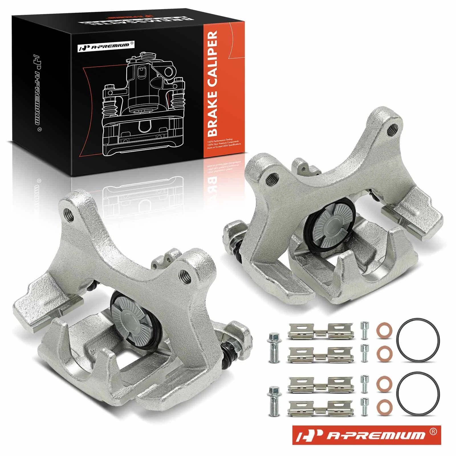Pair Rear Disc Brake Calipers for Ford F-150 (2015–2018)
