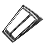 2pcs Carbon Fiber Gear Shift Panel Cover Trim for VW Golf MK8 (2020–2024)