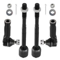 Set of 2 Inner Outer Tie Rods for Toyota Tacoma (2005–2022)