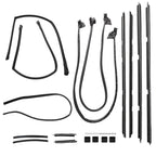 17pc Weatherstripping Seals Kit for El Camino (1978-1987)