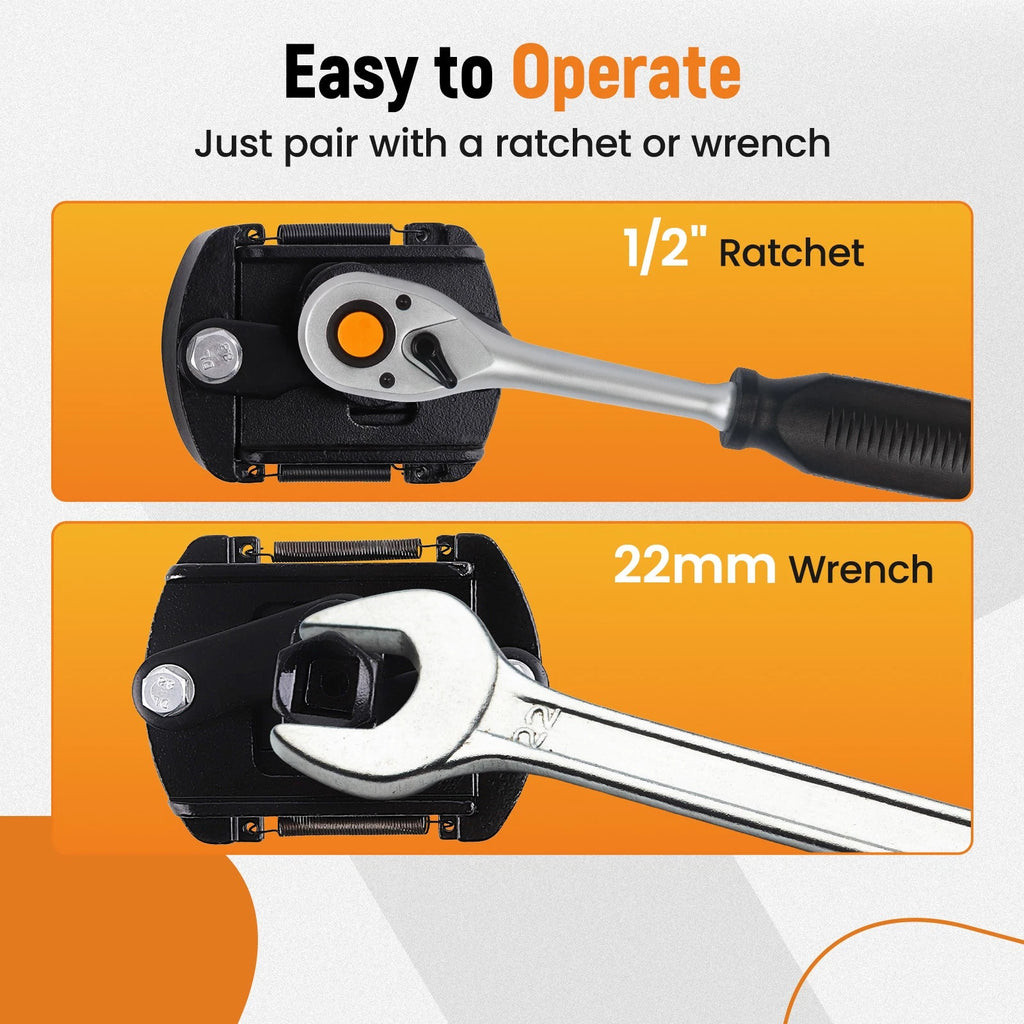 Oil Filter Removal Tool Set for Universal Use (2.36"-4.13" Range)