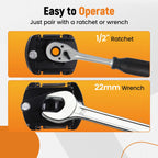 Oil Filter Removal Tool Set for Universal Use (2.36"-4.13" Range)