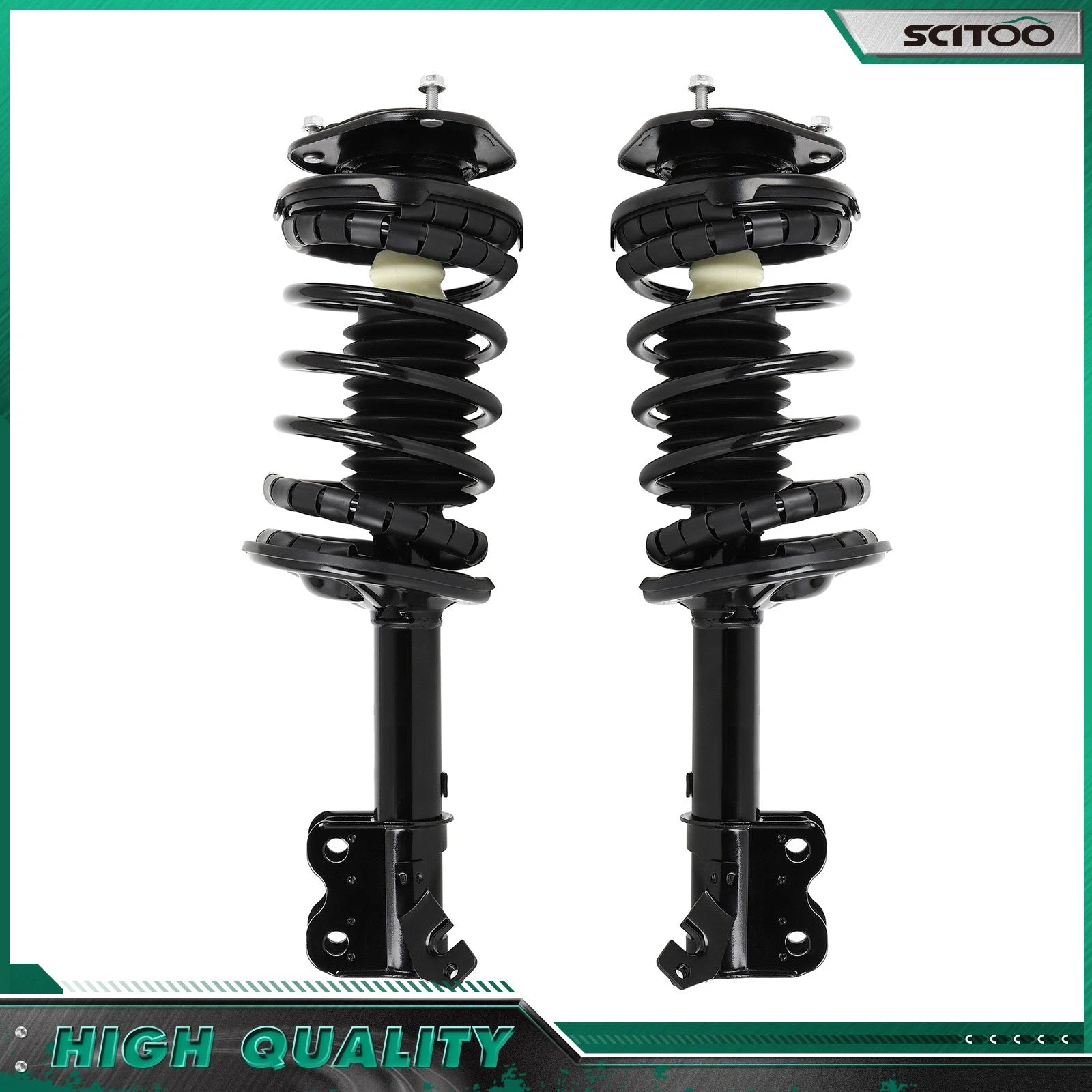 Front Complete Struts Shock w/ Springs Assembly for Toyota Corolla (1993–2002)