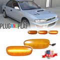 Sequential Amber LED Side Marker Lights for Subaru Impreza (1993–2001)