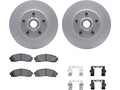 Front Brake Pad and Rotor Kit for Mazda B4000 (2003–2009) XK656ZV