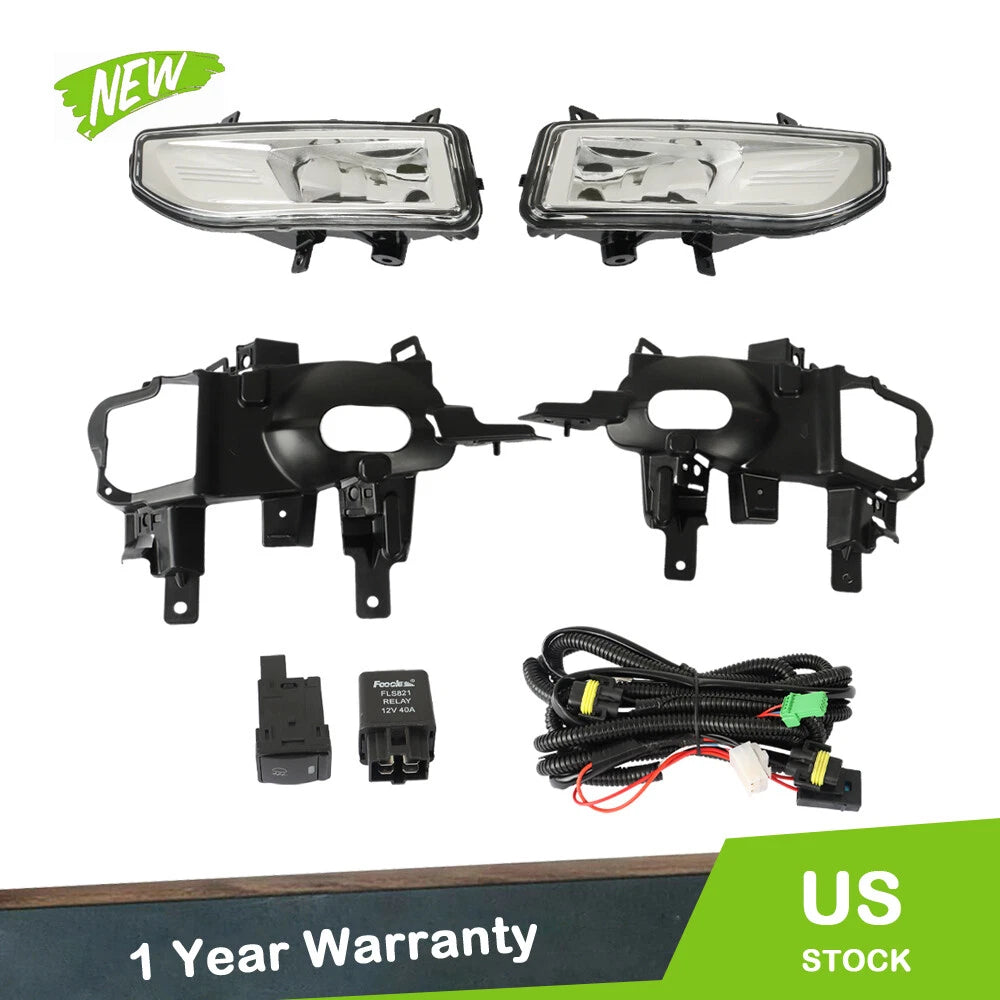 Pair of Fog Lights for Nissan Rogue Sport (2020–2022)