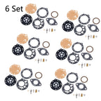 Set of 6 Carburetor Rebuild Kits for Tillotson RK-88HL 2-Cycle Chainsaw