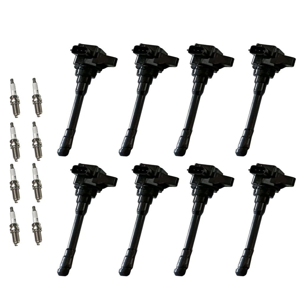 8x Ignition Coil & Iridium Spark Plug for Nissan Titan (2010-2015)
