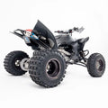 HMF Slip On Exhaust for Yamaha Warrior 350 (1987–2004) - Gunmetal Grey Blackout
