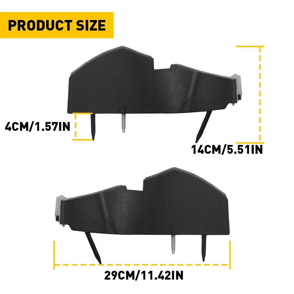 Set of 2 Front Bumper Support Brackets for Dodge Challenger (2015–2021)