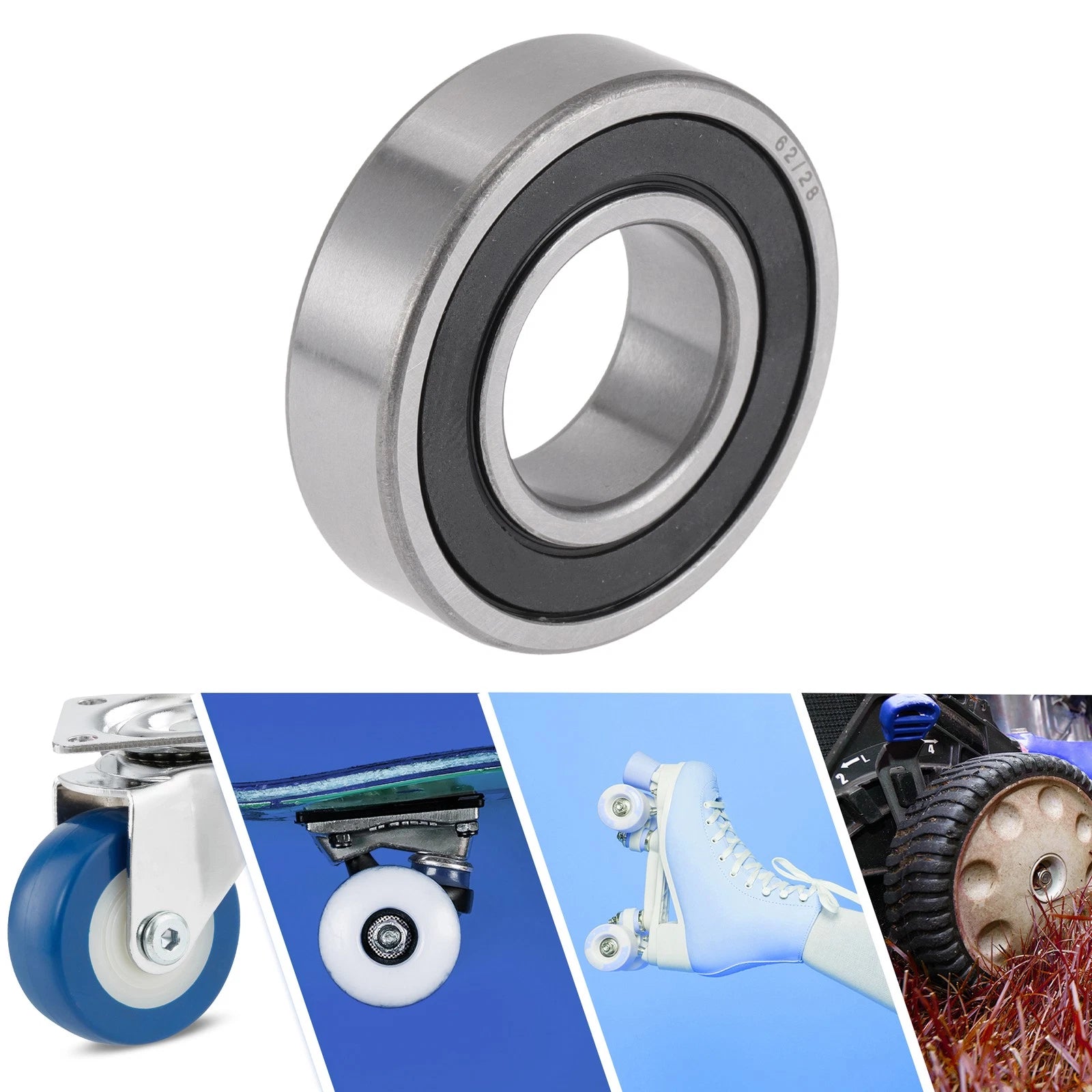 Deep Groove Ball Bearing 28x58x16mm for Scooter Skateboard (1 Pc)