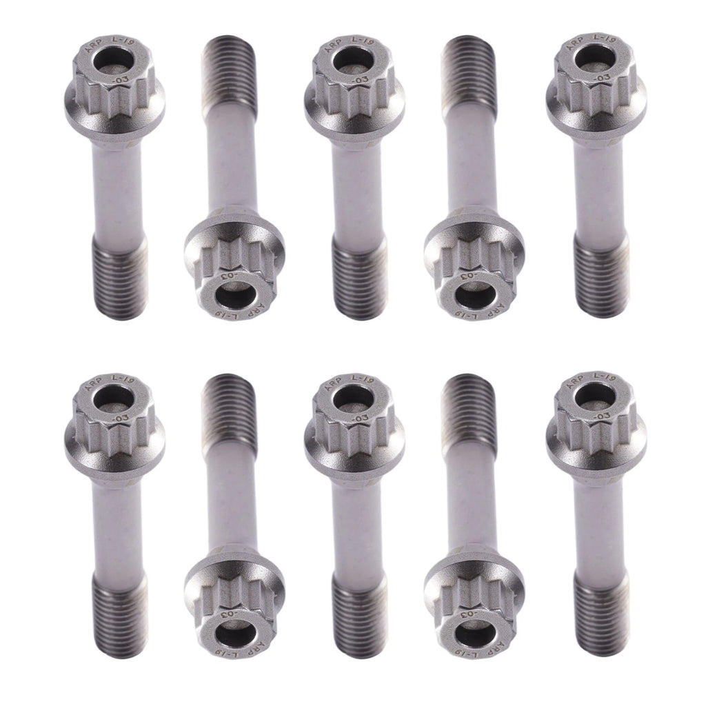 Set of 10 ARP L19 Alloy Steel Connecting Rod Bolts 5/16in 260,000 PSI