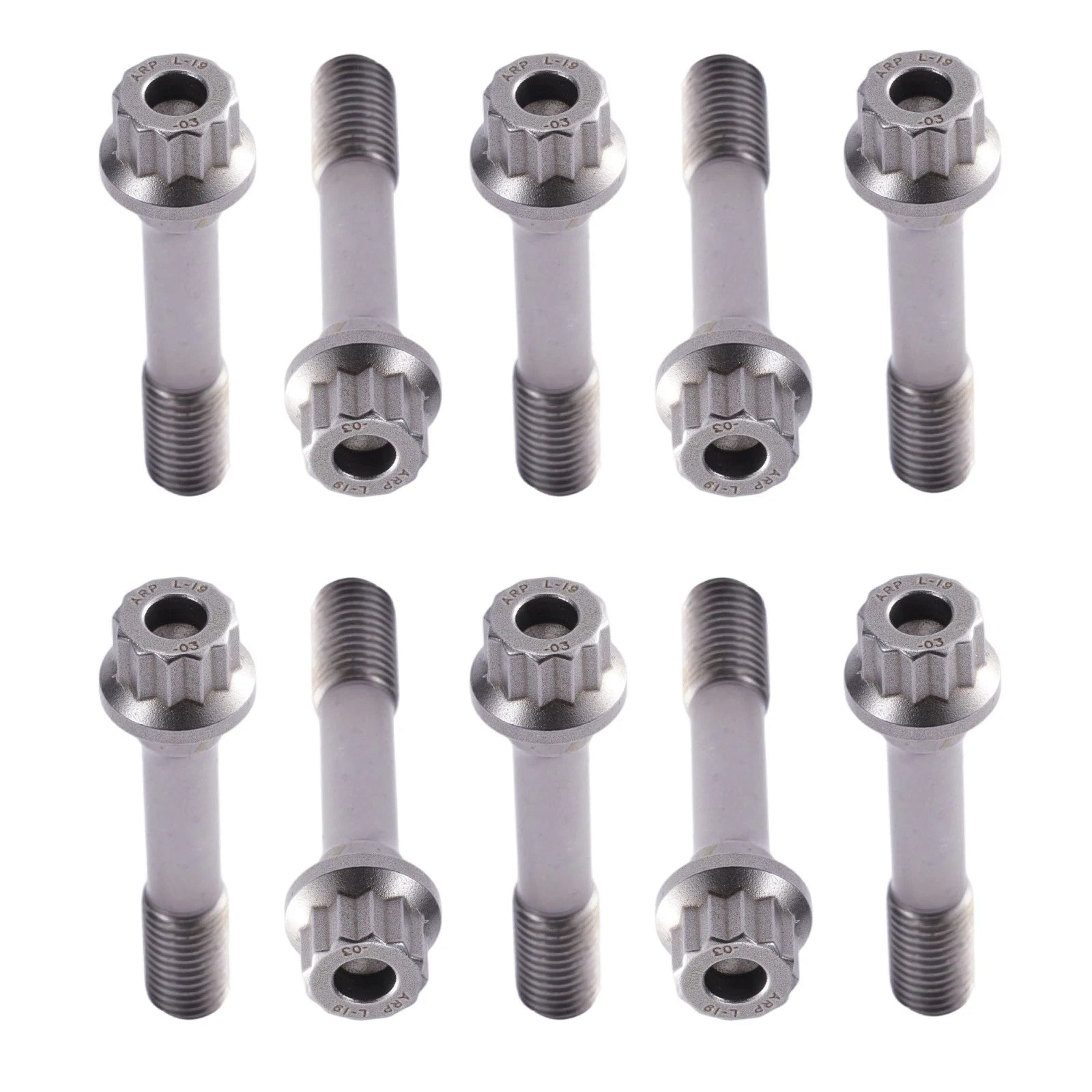Set of 10 ARP L19 Alloy Steel Connecting Rod Bolts 5/16in 260,000 PSI