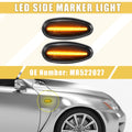 2X Front LED Side Marker Light MR522027 for Mitsubishi 