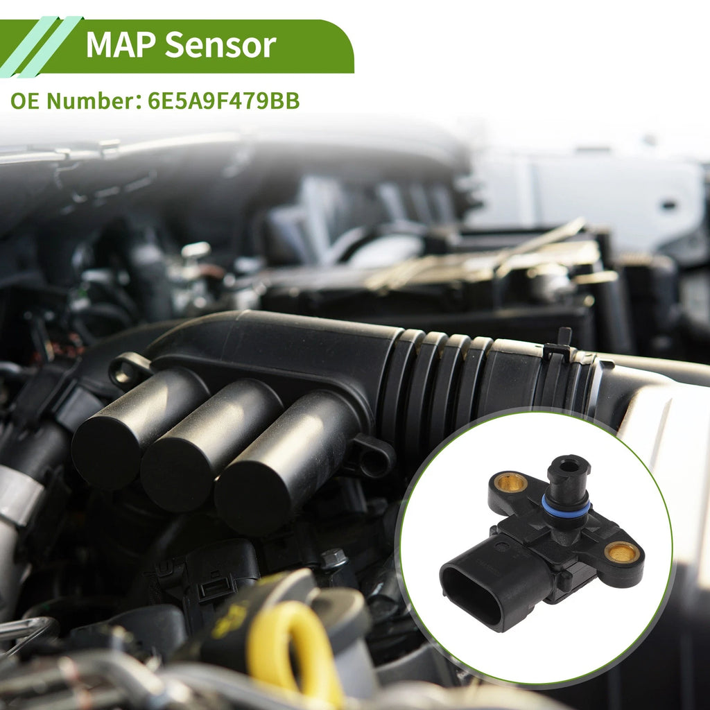 MAP Sensor for Ford Fusion 2.3L (2006–2012) No. 6E5A9F479BB