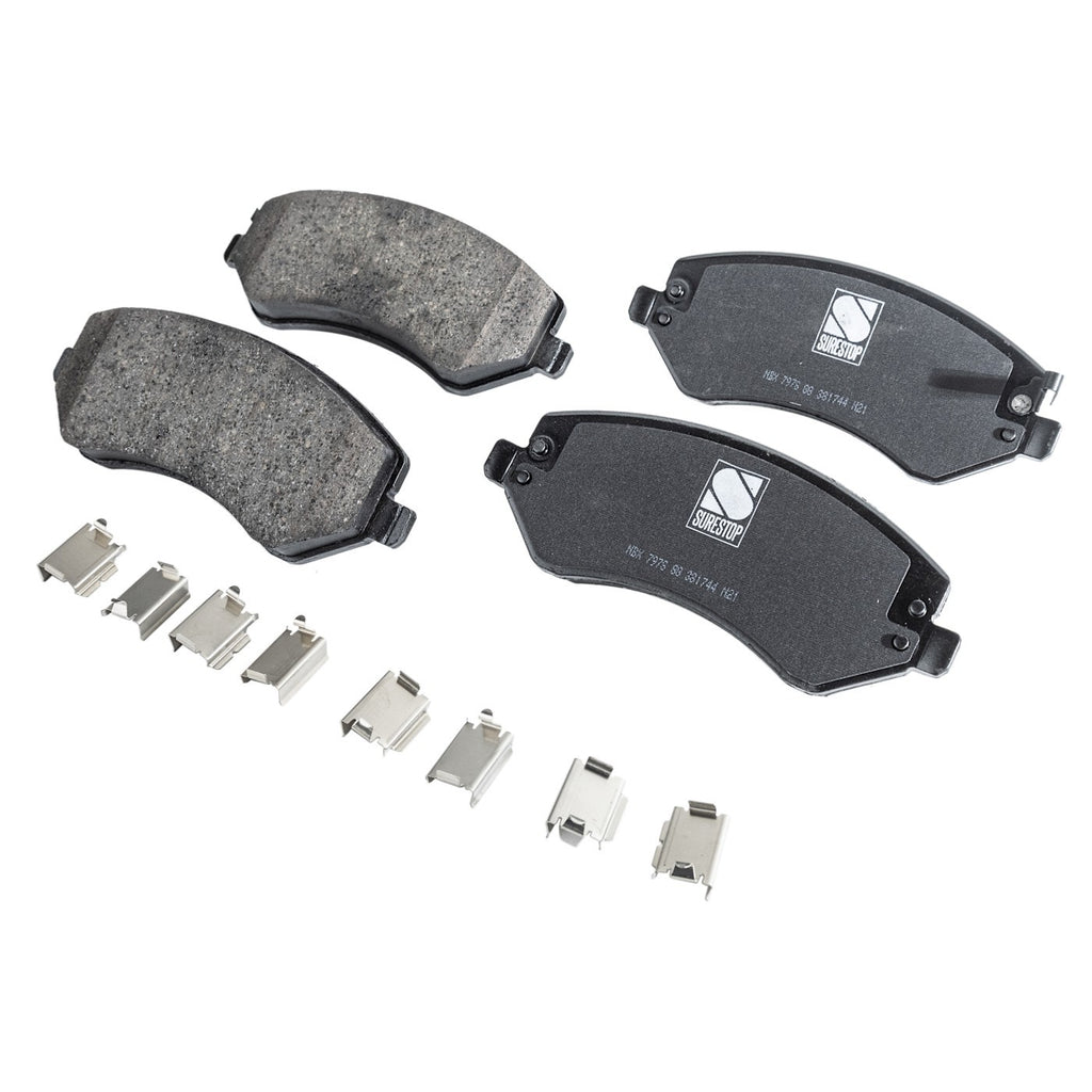 Brake Pad Set for Jeep Liberty (2003–2007) Front and Rear