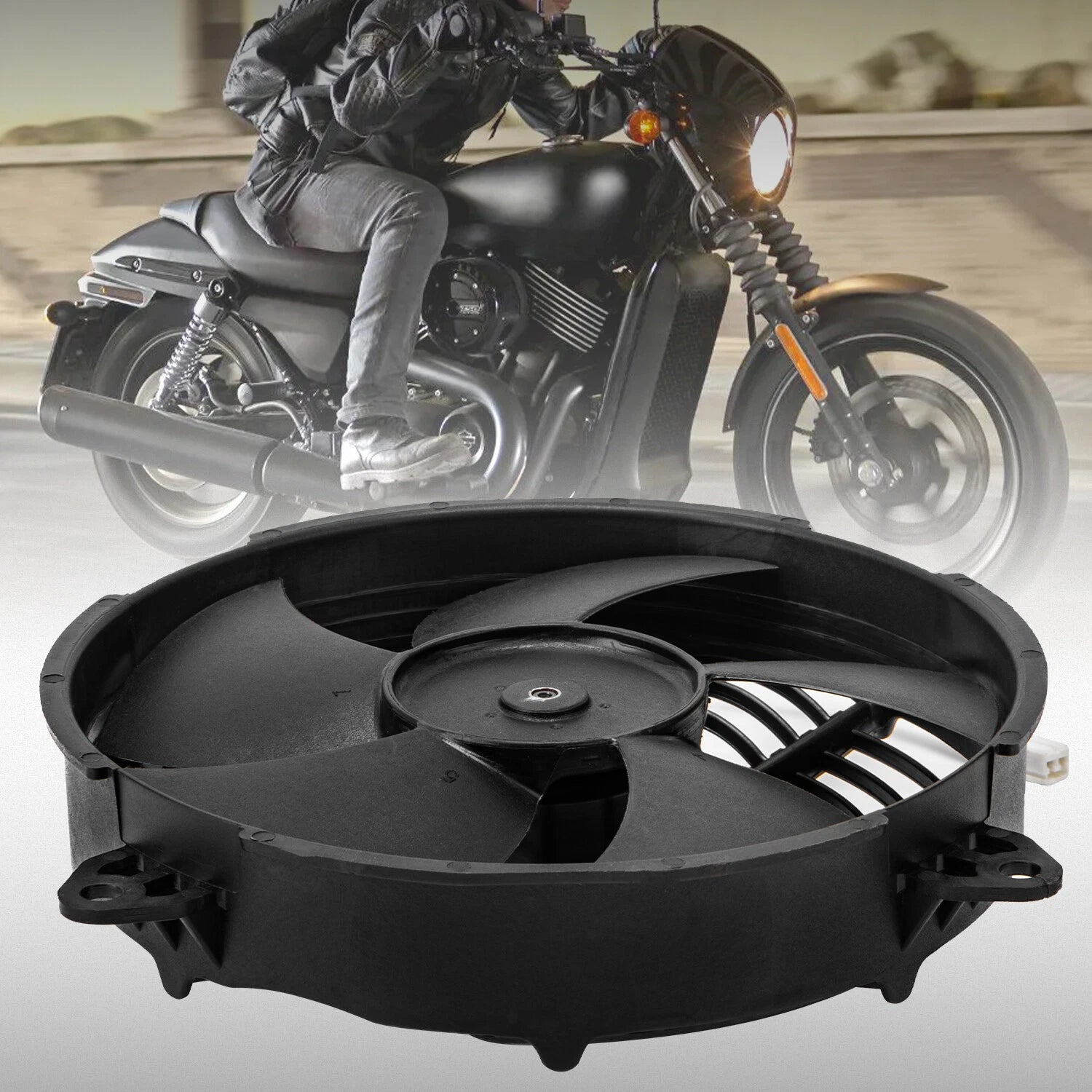 Radiator Cooling Fan Assembly for Harley Street 500 (2015–2020) 26800032