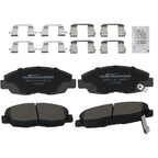 Set of 4 Ceramic Brake Pads for Honda Civic (1996–2011) Accord (1998–2002) D465