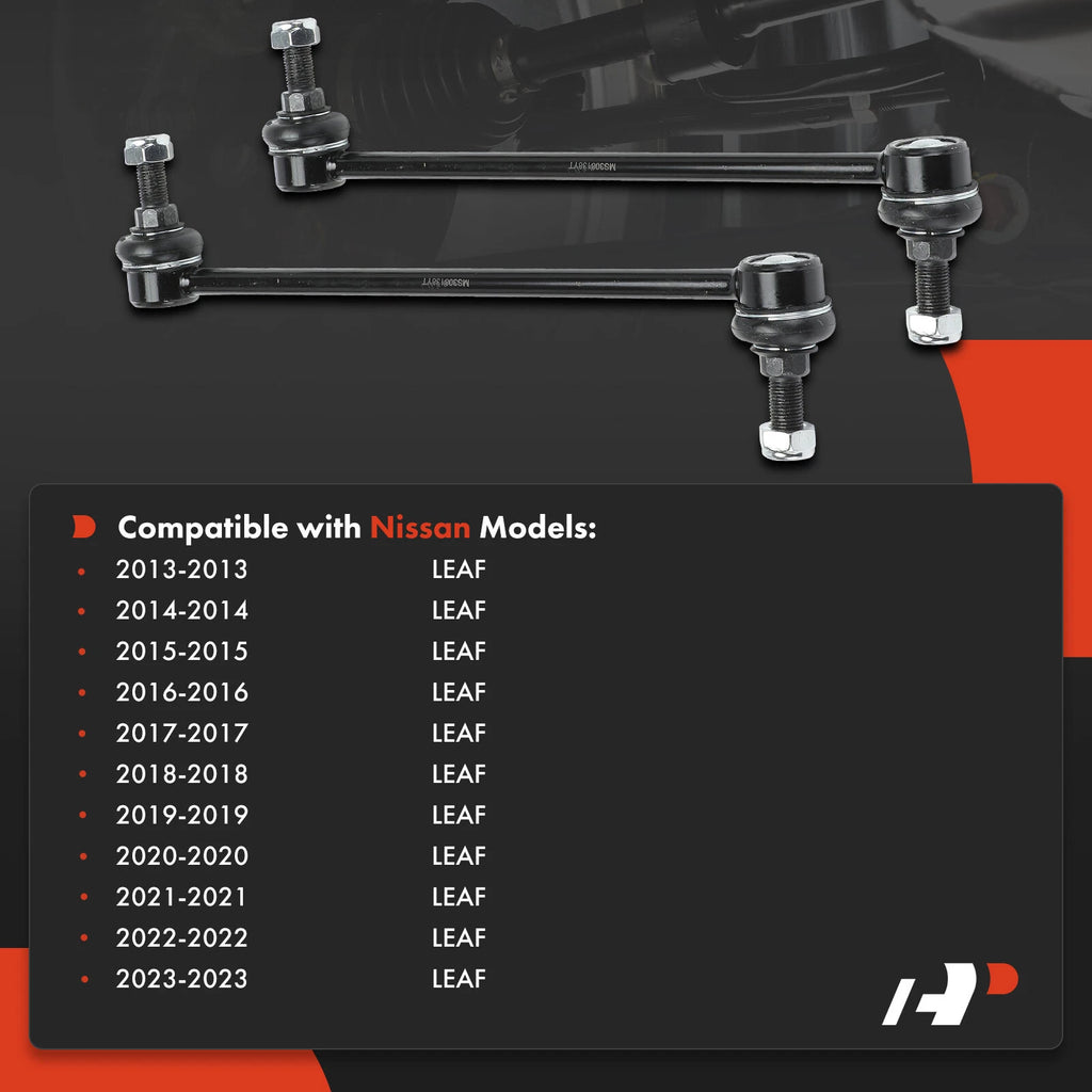 2X Front Side Stabilizer Bar Link for Nissan Leaf (2013-2023)