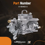 2-Barrel Carburetor for Marine (0-80402-2) 500 CFM Electric Choke