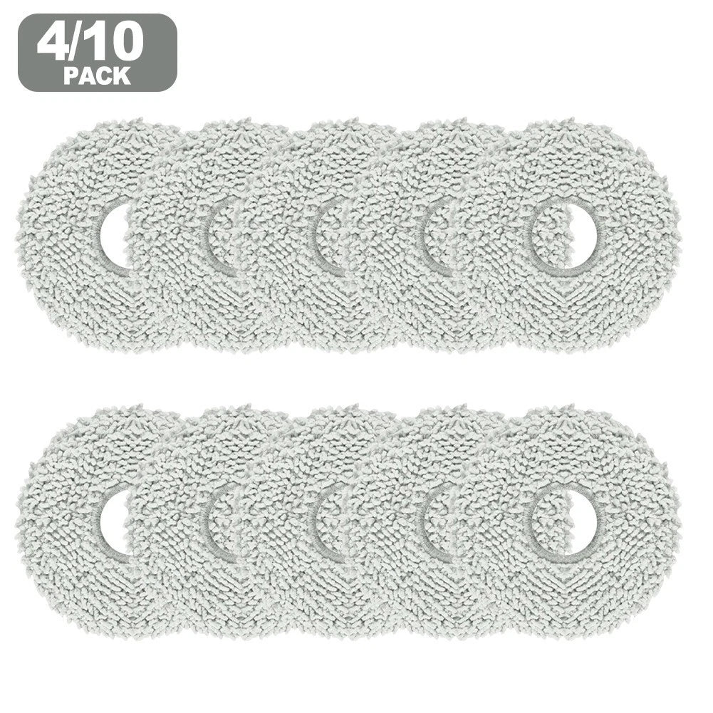 Microfiber Mop Cloth Kit for OKAMI RX1 Robot Vacuum (Wet Dry Capability)
