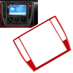 AC Radio CD Panel Frame Trim for Volkswagen Passat B5 (2001-2005) Red