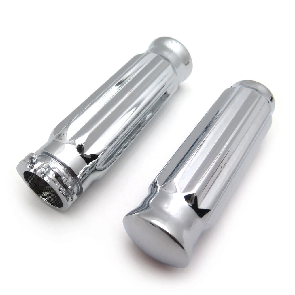 Billet Aluminum Handlebar Grips for Harley XL/883/1200/Forty Eight/Street Glide
