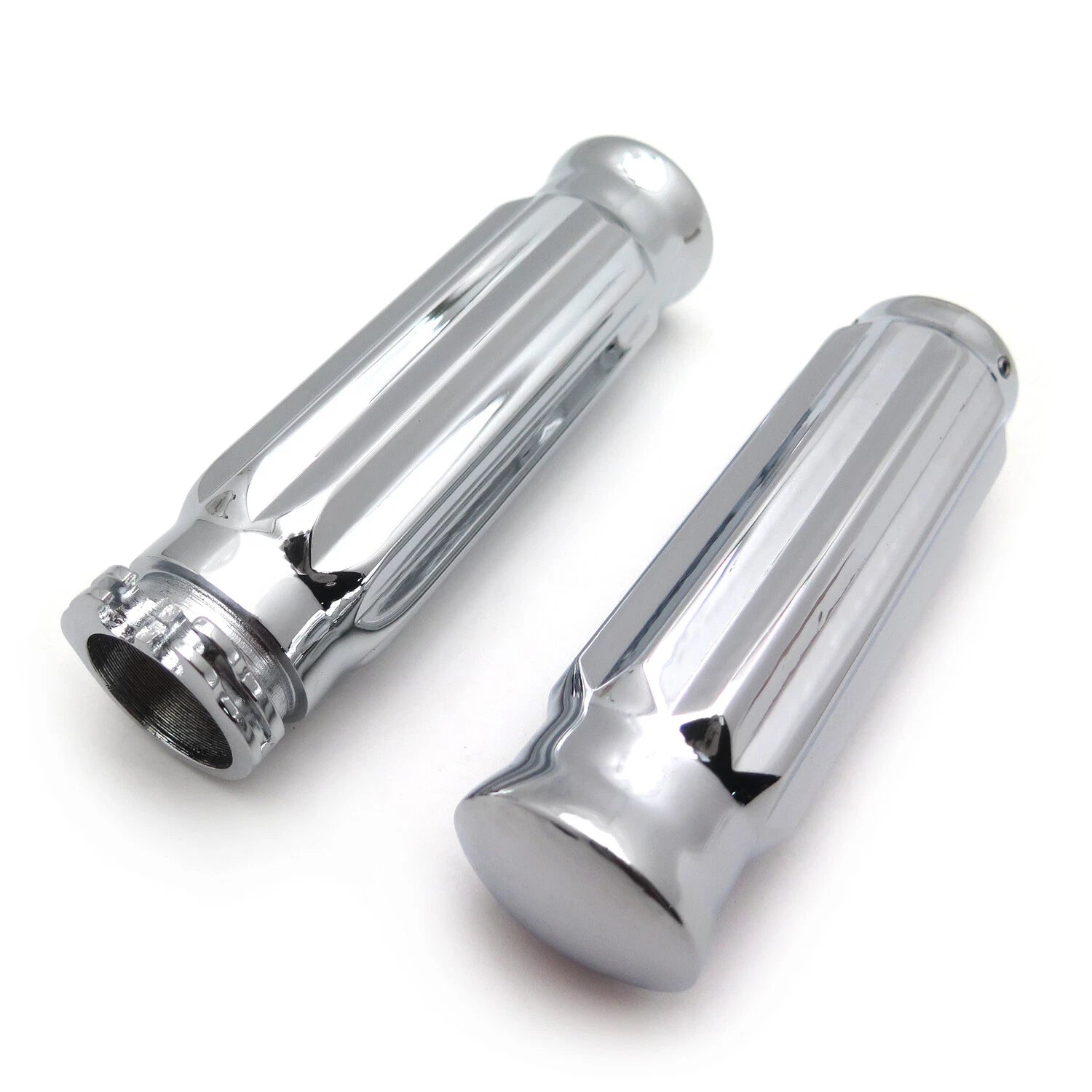 Billet Aluminum Handlebar Grips for Harley XL/883/1200/Forty Eight/Street Glide