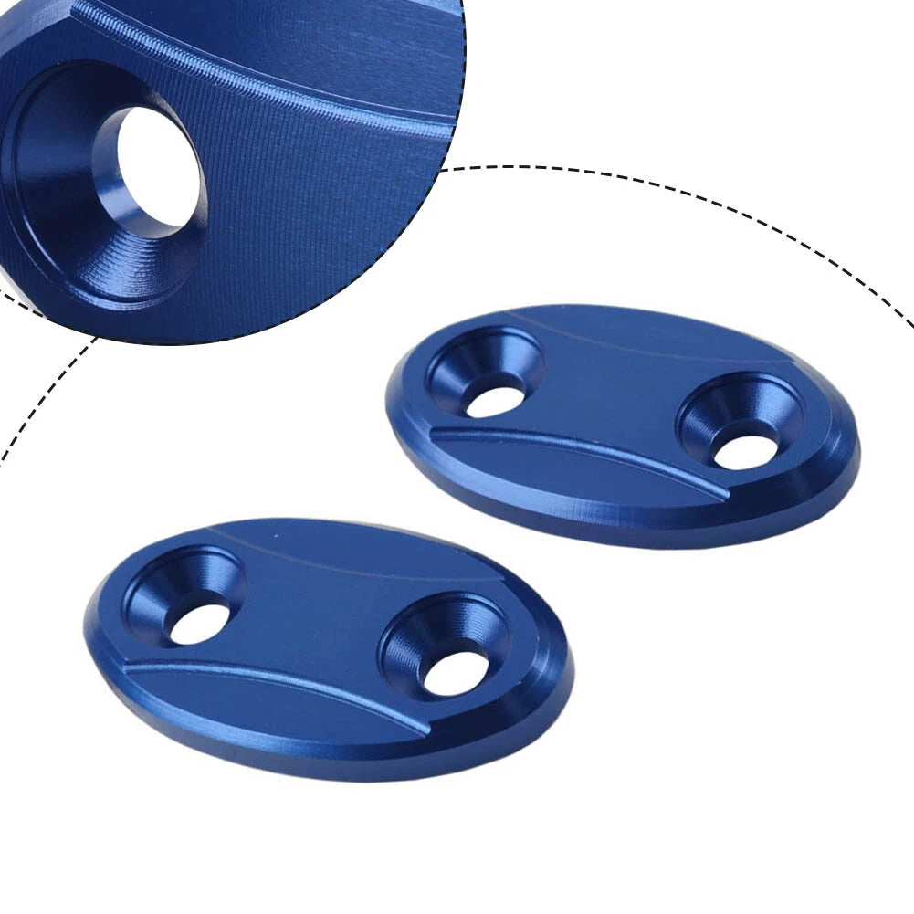 Set of 2 Rearview Mirror Block Off Base Plates for BMW S1000RR (2009–2019) R1 (2007–2014)