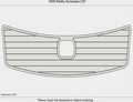 EVA Foam Pads for 2005 Malibu Sunscape LSV (2005) - Teak Deck Mat