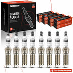 8x Iridium Platinum Spark Plugs for Chevy Silverado 1500 (2014–2020)