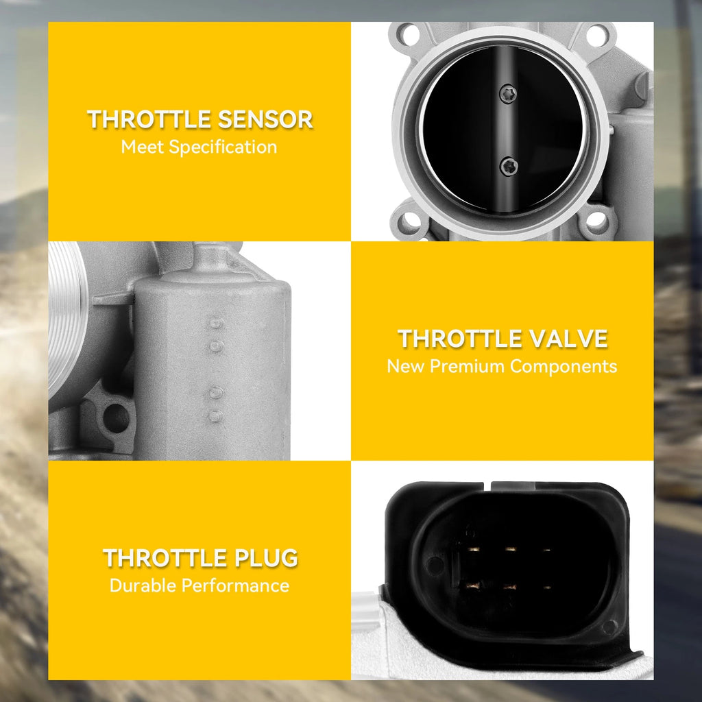 Throttle Body for VW Eos 2.0T (2007–2012)
