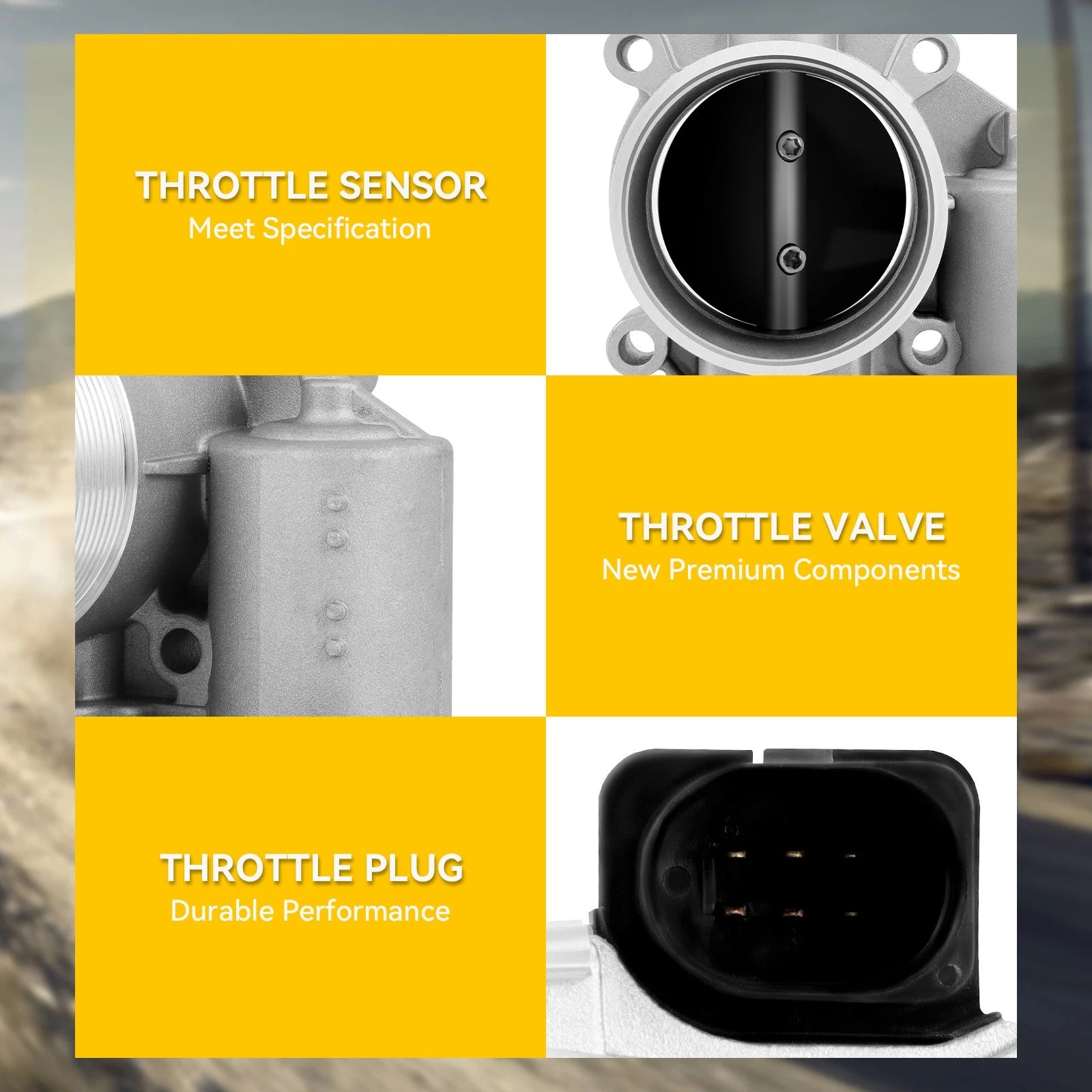 Throttle Body for VW Eos 2.0T (2007–2012)