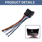 Set of 2 Car Stereo CD Player Wiring Harness 70-7301 for Hyundai Accent (2000–2005)