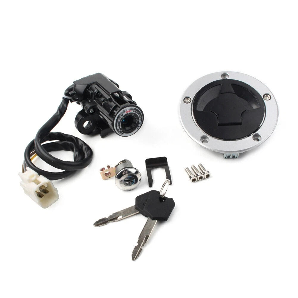 Ignition Switch Gas Cap Lock Set & 2 Keys for Kawasaki Ninja ZX-14R (2012–2023)